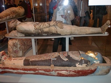 Egyptian mummies at British Museum