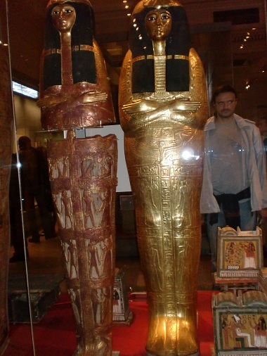 Momias egipcias en el Museo Británico