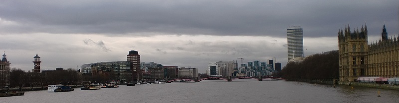 Vistas desde el Puente de Westminster