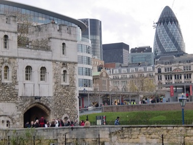 Entrance to London Tower