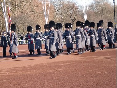 Changing of the guard in Buckingham