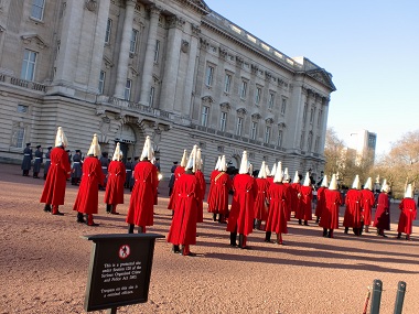 Changing of the guard in Buckingham