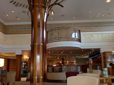 Hilton Croydon's lobby