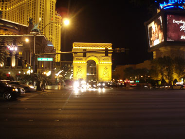 Arco del Triunfo en el Hotel Paris