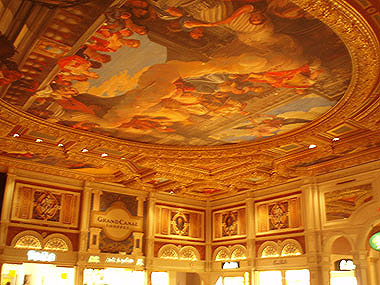 Venetian's ceiling