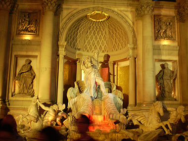 Fontana di Trevi en Caesar's Palace