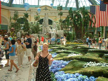 jardin fantasia en el Bellagio