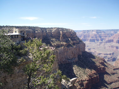 Yavapai point, in Grand Canyon