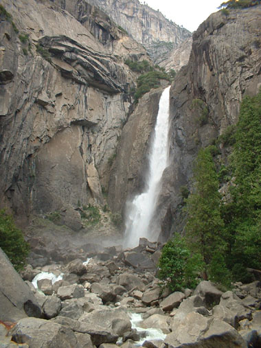 Lower Fall en Yosemite