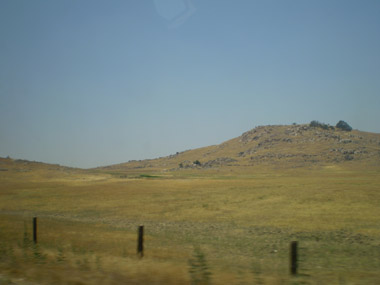 Ranches in our way to San Francisco