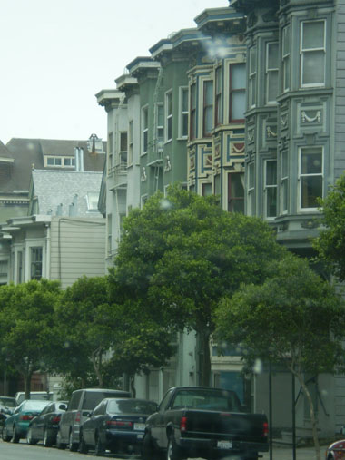 Típicos edificios de San Francisco