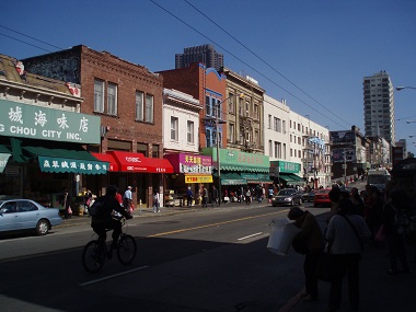 Chinatown's street