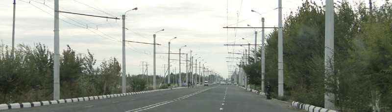 Carretera de Urgench a Khiva