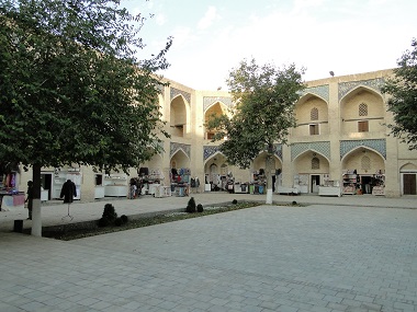 Nadir Divanbegi madrasah in Bukhara