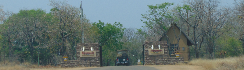 Olifants Camp's gate