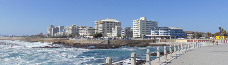 Sea Point Promenade in Cape town