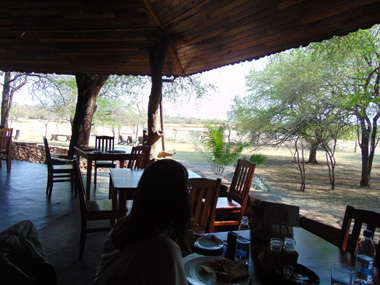 Restaurante del Ndlovu Camp